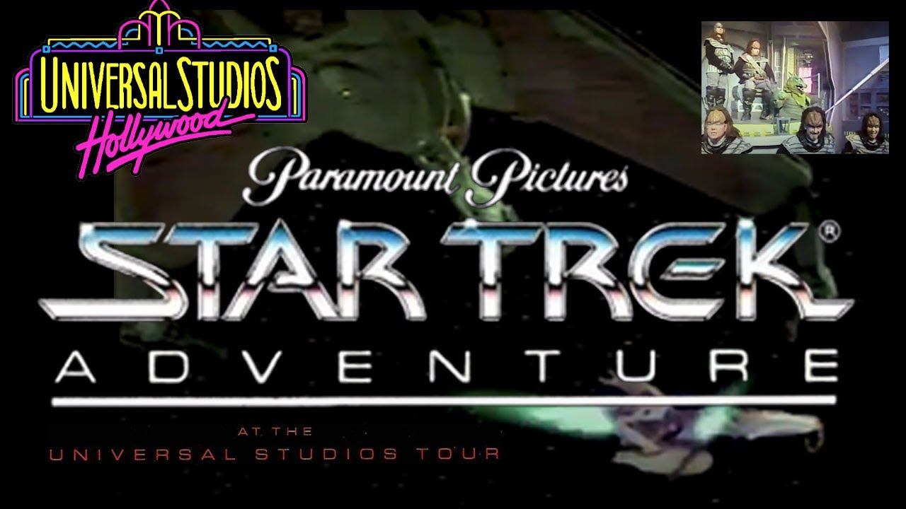 Star Trek Adventure 1989 Universal Studios Hollywood - promo and full movie feature