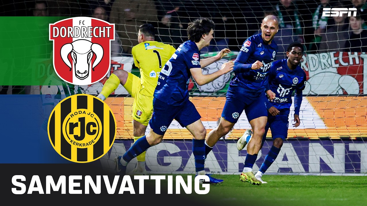 2️⃣ Anthony VAN DEN HURK van GROTE WAARDE voor RODA JC 👏 | Samenvatting FC Dordrecht - Roda JC
