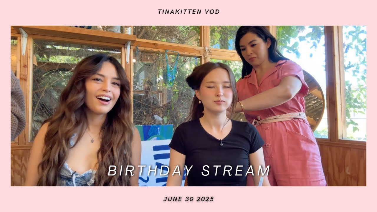 [06/30/25] BIRTHDAY NECKLACE STREAM ^.^ - TinaKitten VOD