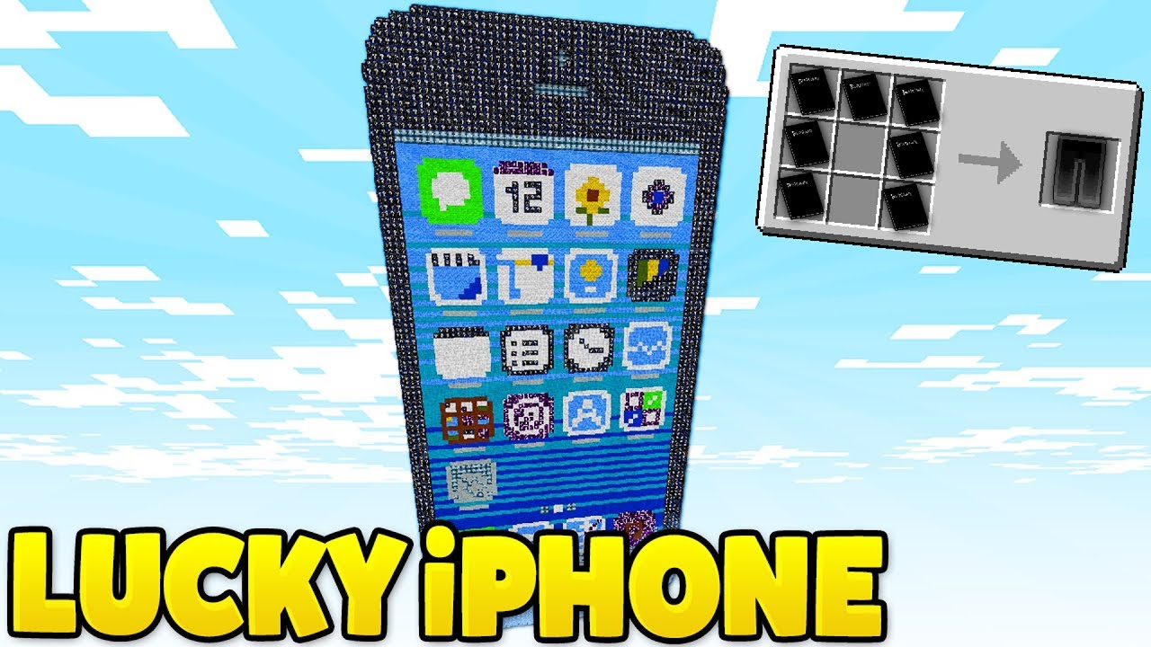 SUPER iPHONE LUCKY BLOCKS BATTLE