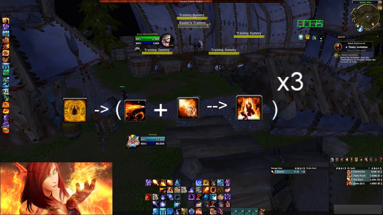 Is this fire mage legendary insane?!?! A Shadowlands Fire Mage [Shadowlands Mage Guide] M+ Build