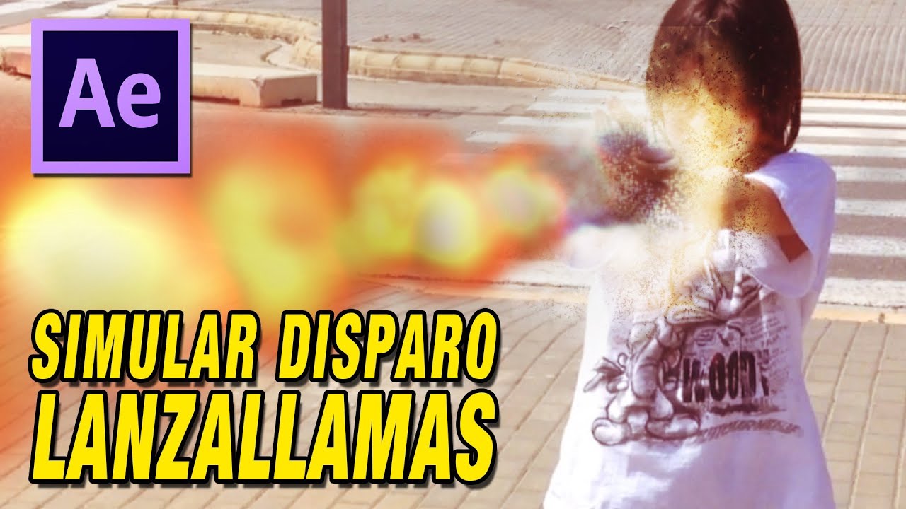 Tutorial After Effects: Disparos de llamas con particular by @ildefonsosegura