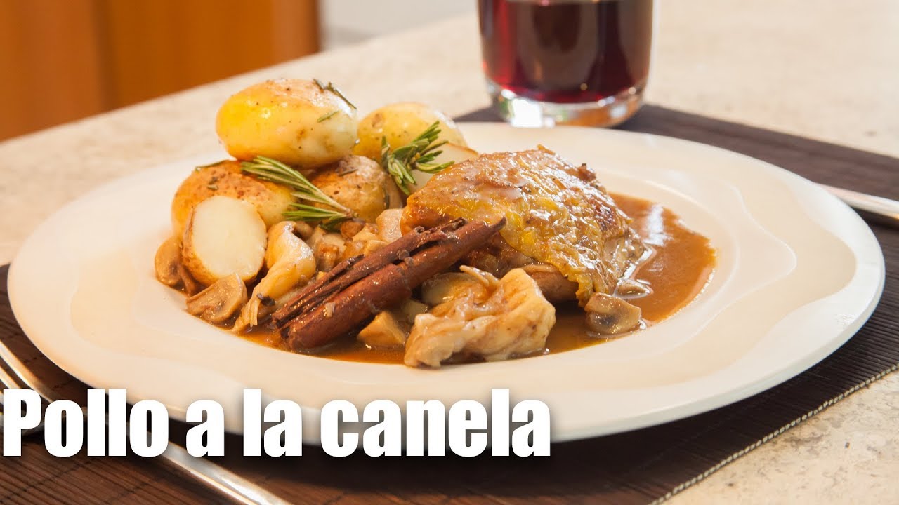 Pollo a la canela