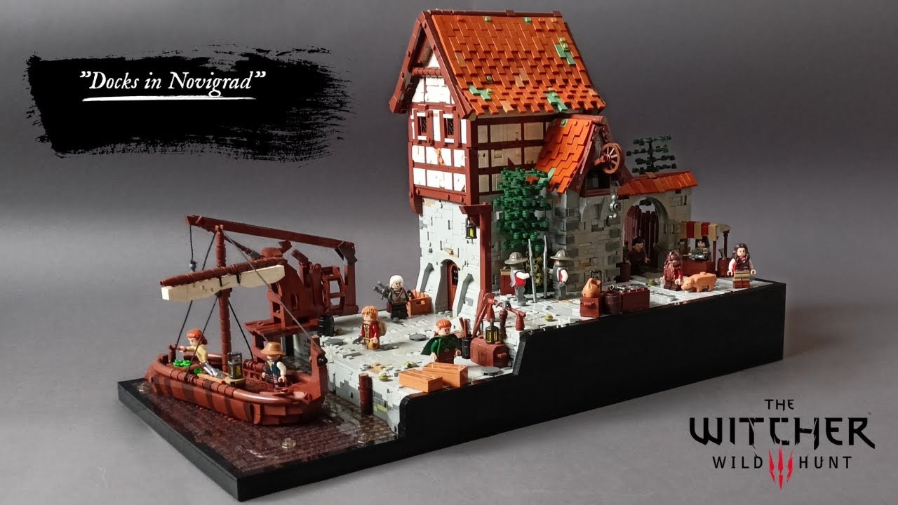 Lego The Witcher 3: Wild Hunt MOC | 