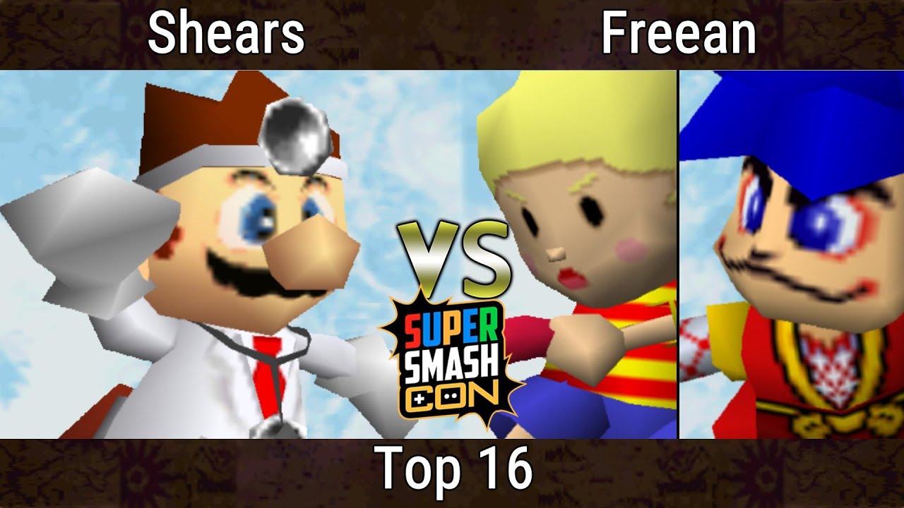 SSC 2023 - Shears (Dr Mario) Vs. Freean (Lucas, Goemon) Smash Remix - SSB64