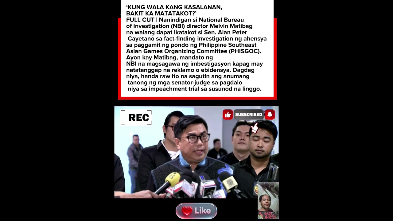NBI,director Matibag, #viral #viral