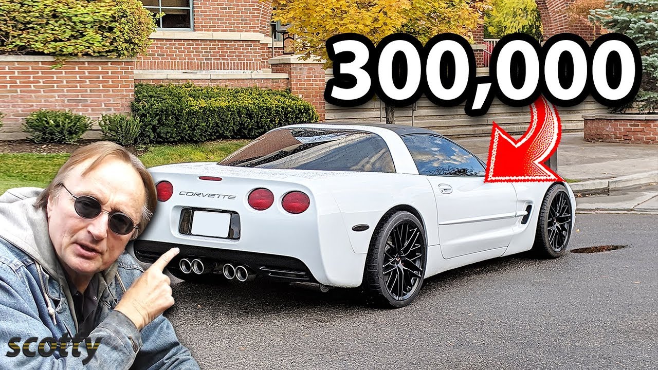 Вот как выглядит корвет после 300 000 миль