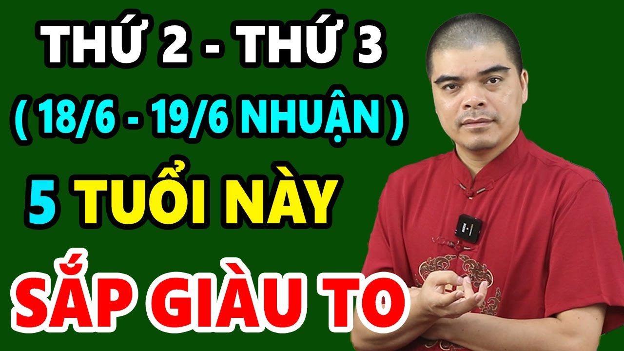 Đúng 2 Ngày tới, 5 Tuổi Nhận Lộc Trời, Trúng Đậm, GIÀU CỰC ĐỘ