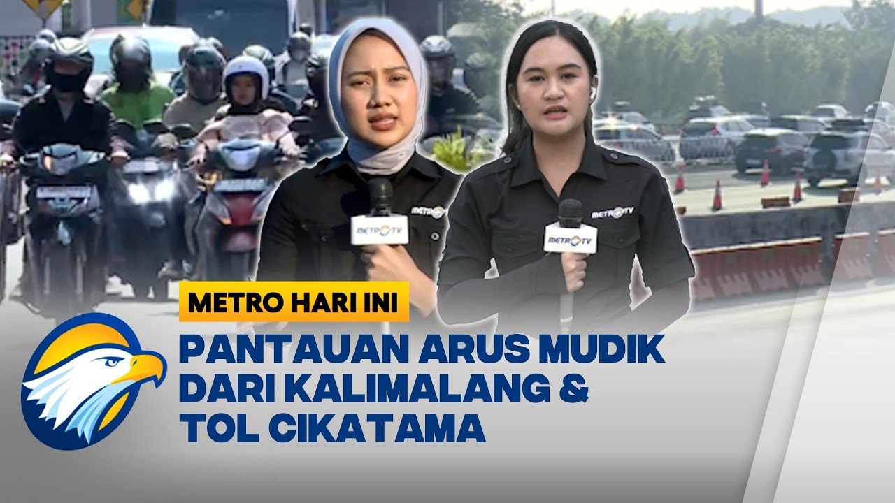 Arus Mudik Lebaran 2026 Mulai Mengalami Kepadatan - [Metro Hari Ini]