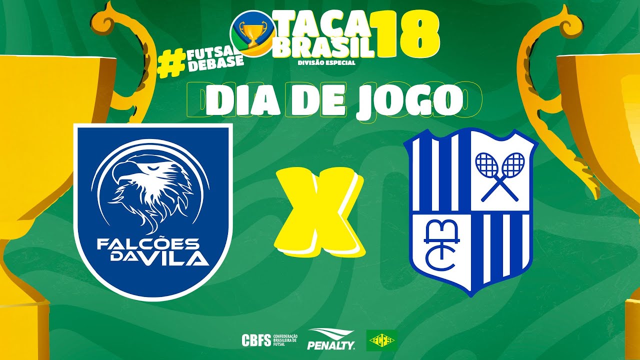 Taça Brasil Sub18 Masc. Divisão Especial | Falcões da Vila x Minas T. C. | 3ª Rodada | Ao Vivo