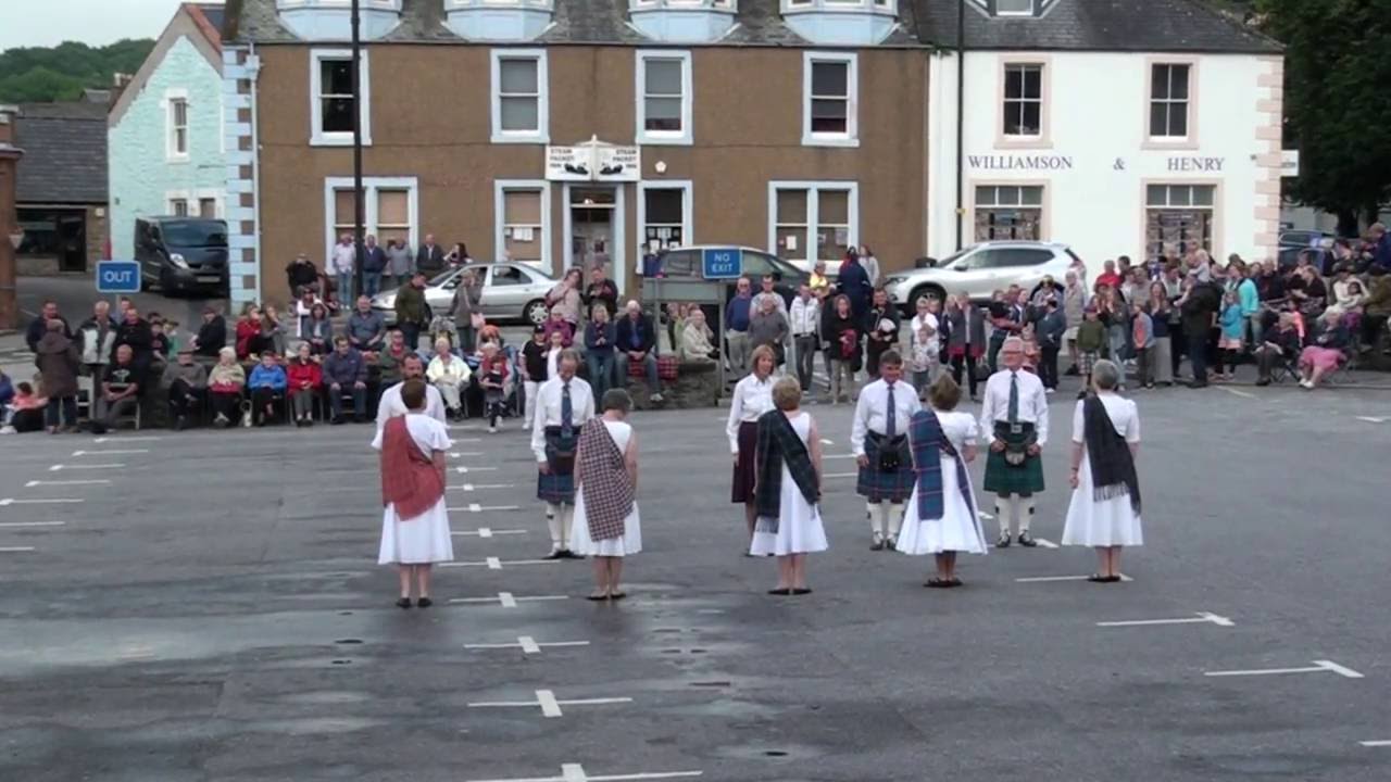 Kirkcudbright Scottish Night  Country Dancing