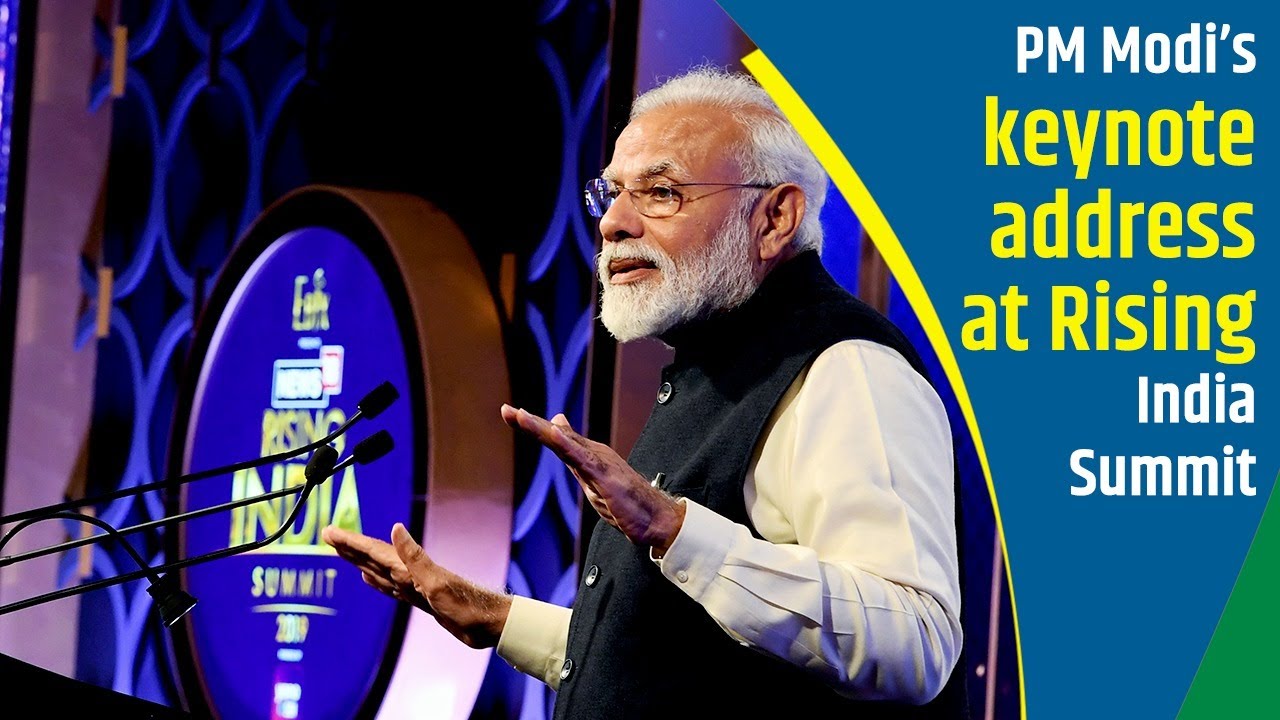 PM Modi&rsquo;s keynote address at Rising India Summit