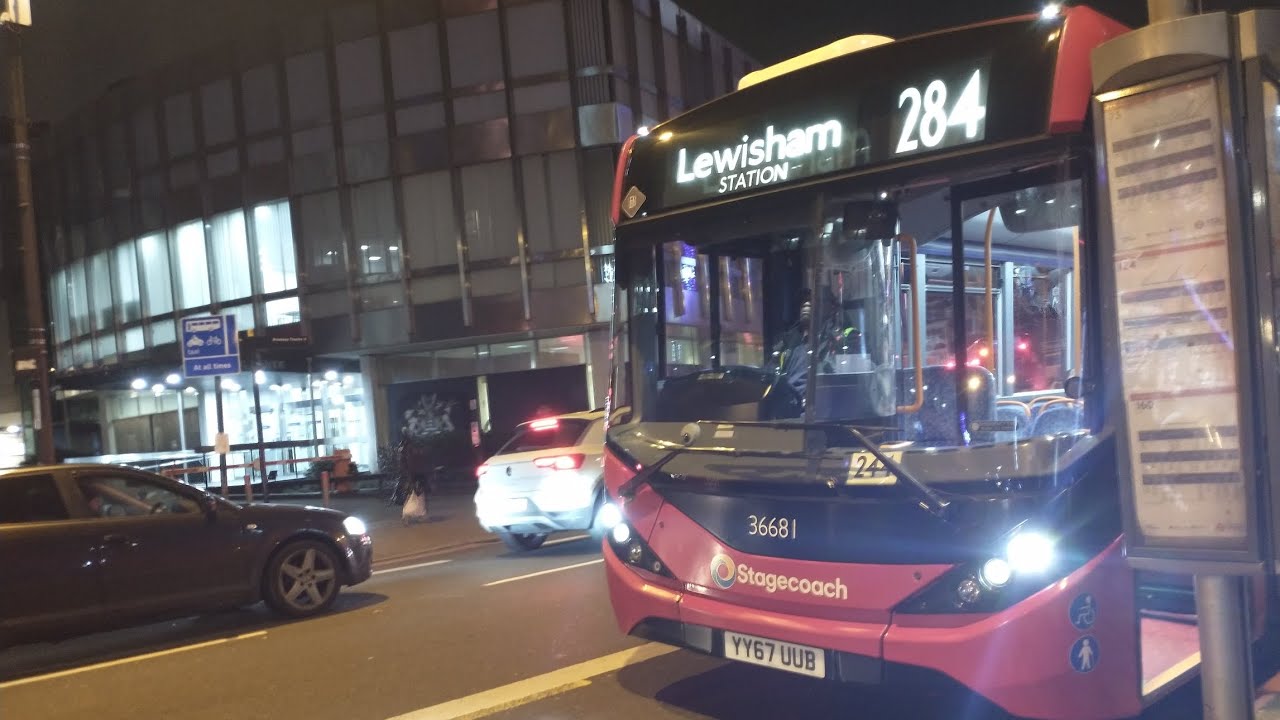 My local, Stagecoach London 36681 on bus route 284