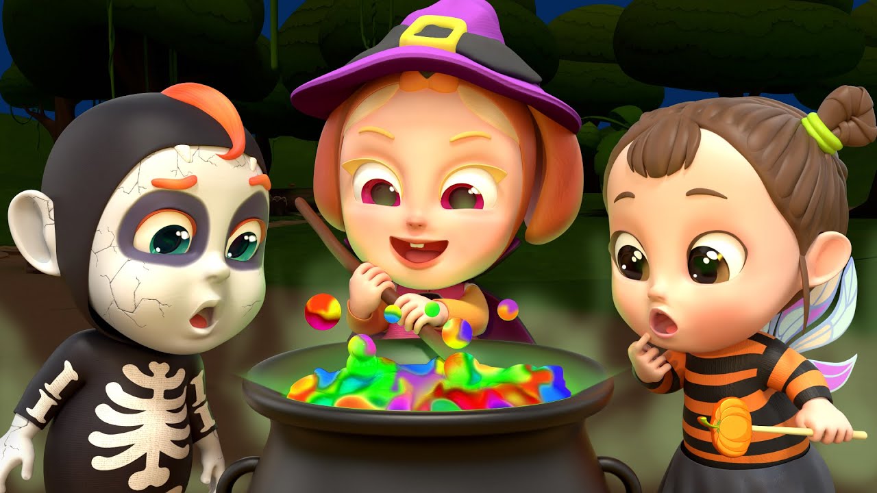 Ayo Trick or Treat🍭🍭 | Lagu Halloween Anak | Kebiasaan Baik Anak | Rosoo Indonesia