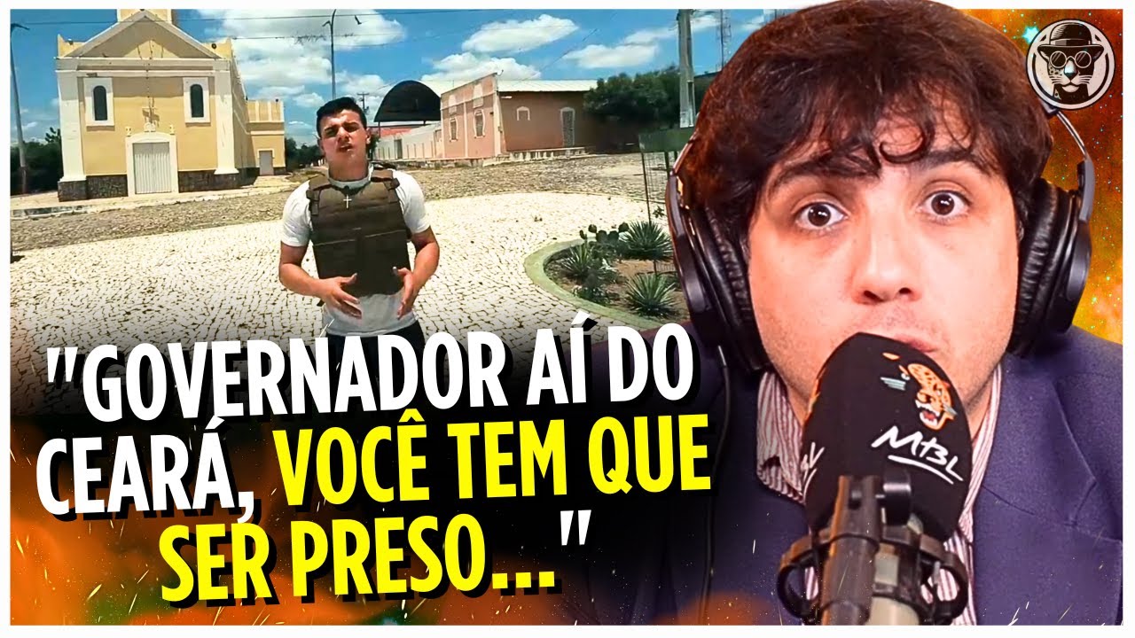 Renan reacts to the CITY that was EMPTIED by a FACTION in Cear&aacute;!