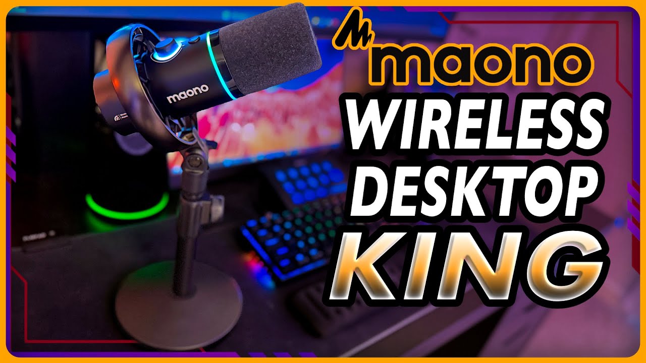 Maono PD200W Hybrid Microphone Unboxing & Audio Test
