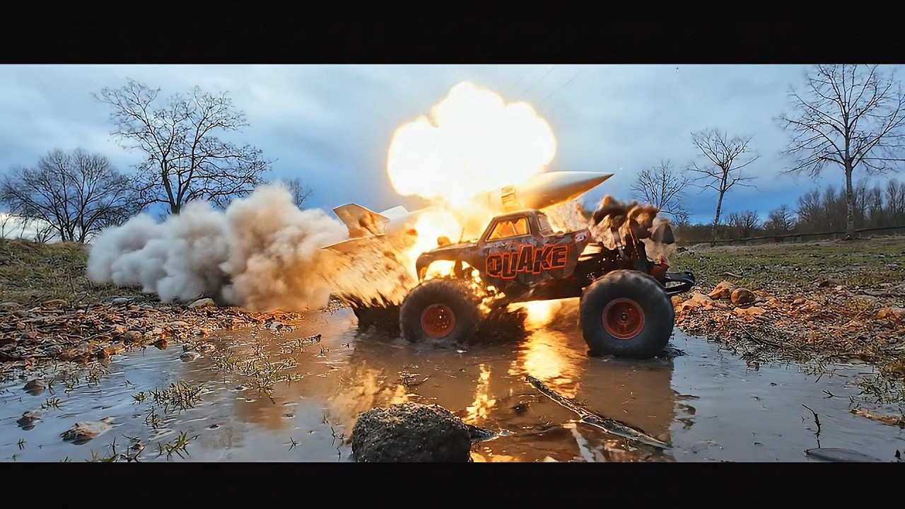 ARRMA QUAKE WAR MACHINE #foryou #ai #viralvideo #video #rc #skatepark