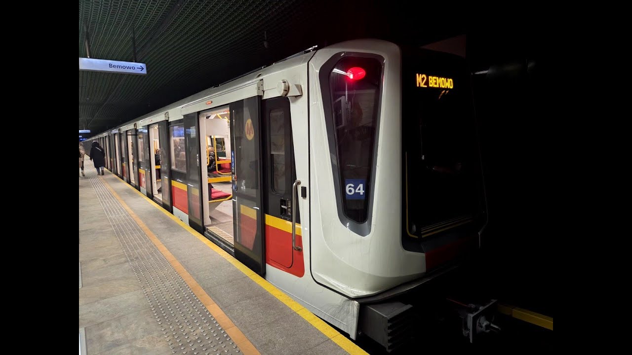 Metro Warszawskie | linia M2 | Siemens Inspiro (skład 64)