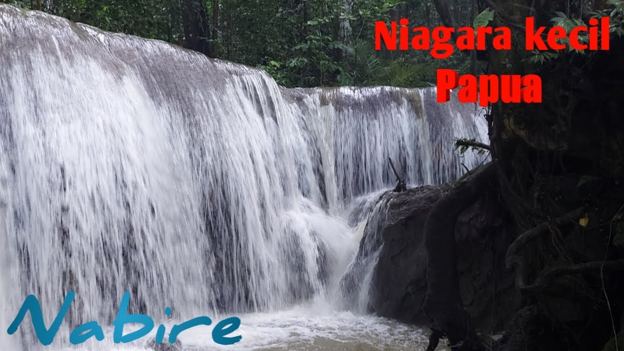 Air Terjun Niagara Mini di Nabire Papua