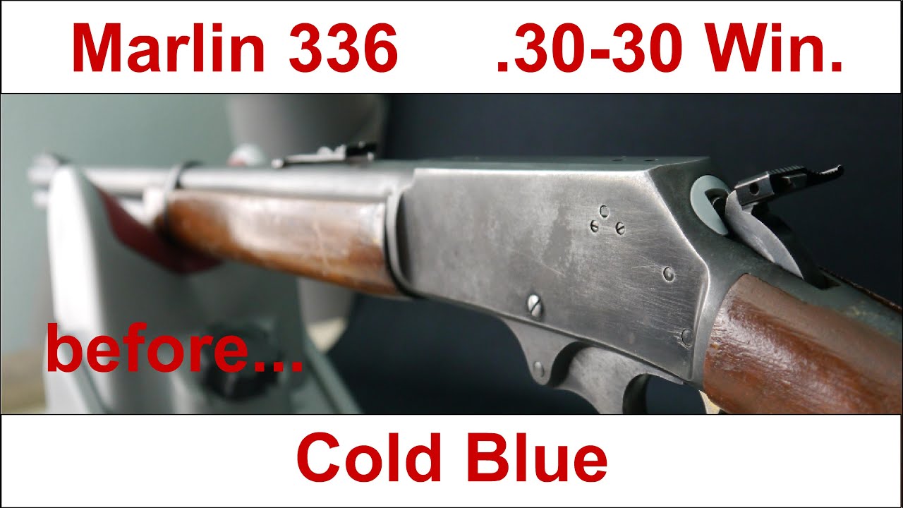 Marlin 336 30-30 Lever Rifle Cold Bluing