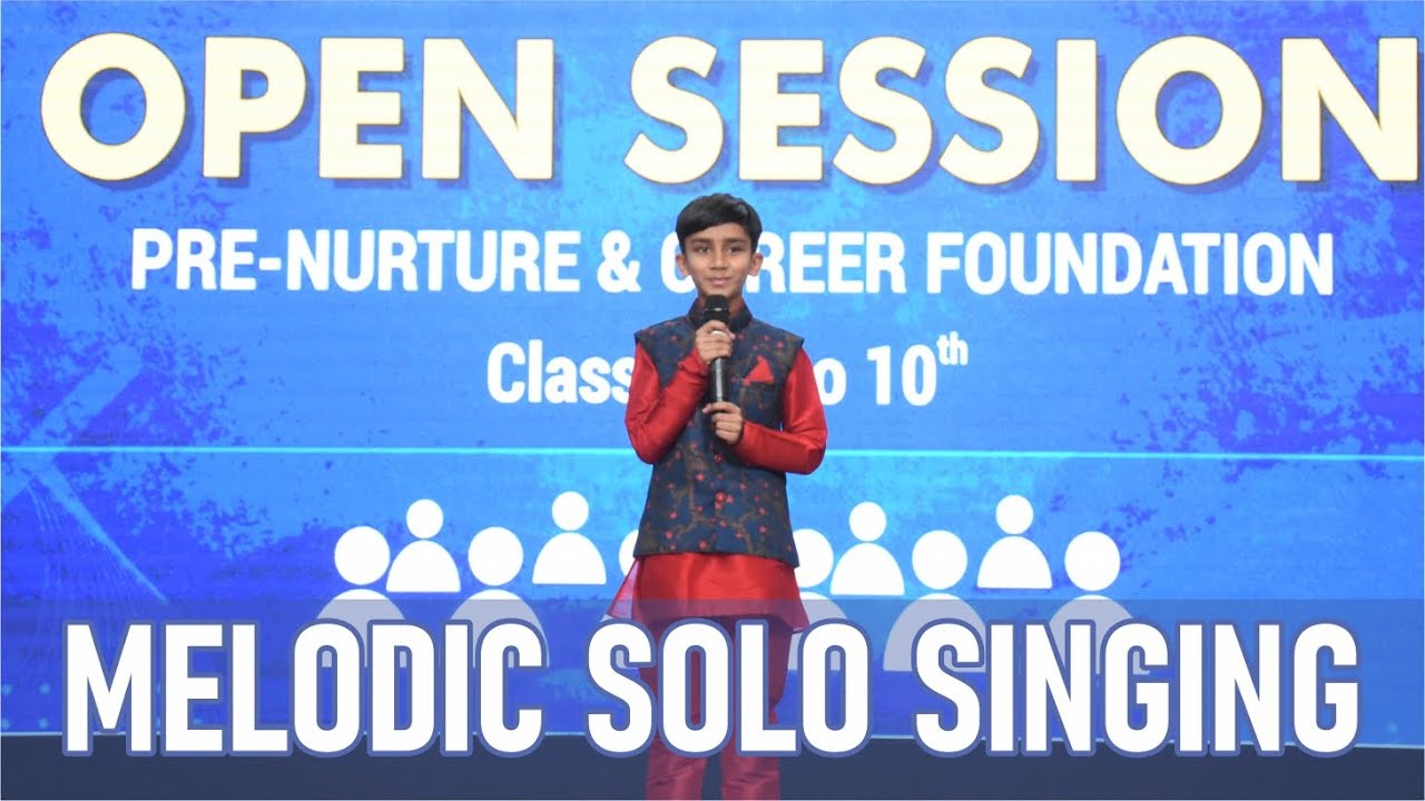 Melodic Solo Singing by Advik Jain | Open Session 2022-23 | ALLEN PNCF Kota