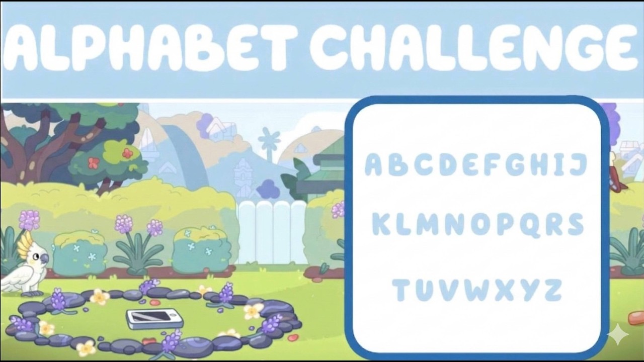 The Ultimate Bluey A to Z Game! 🐶🔤 Can You Guess All 26? | BLUEY ALPHABET | Bluey Brain Break