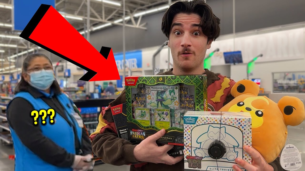 Покупка ВСЕХ предметов покемонов в Walmart