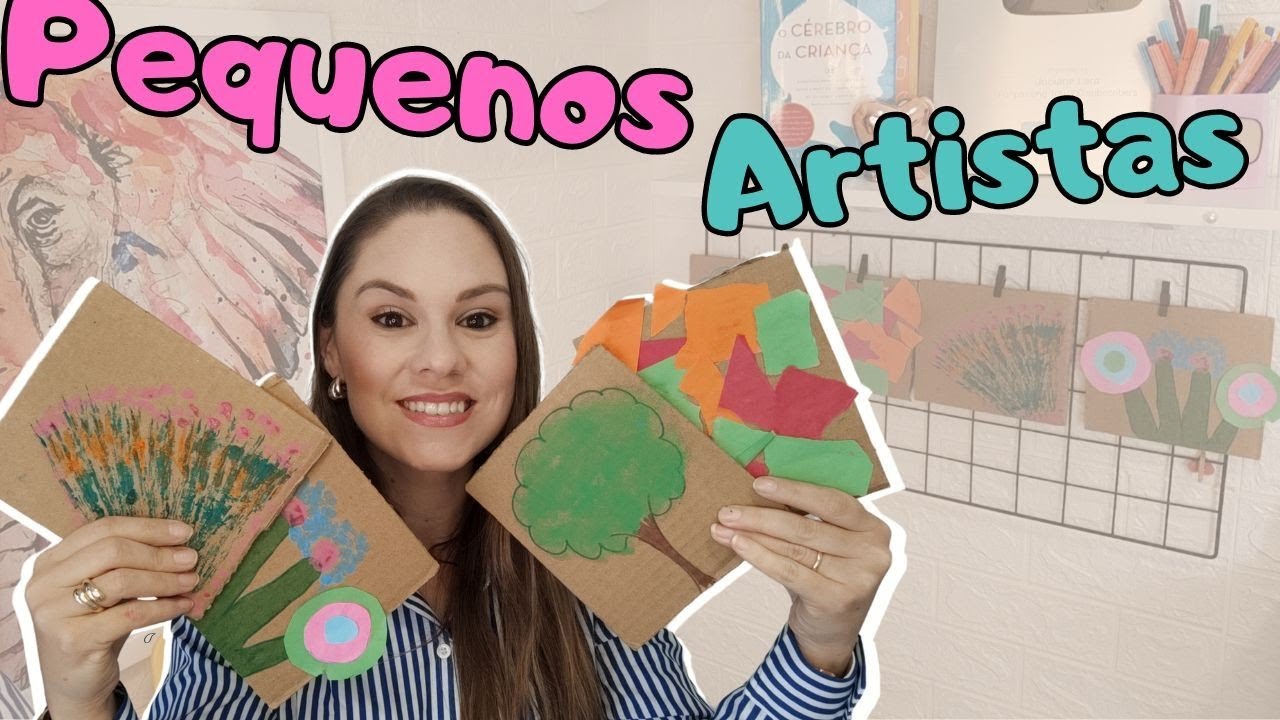 Atividade de Arte para Pequenos Artistas | Educação Infantil