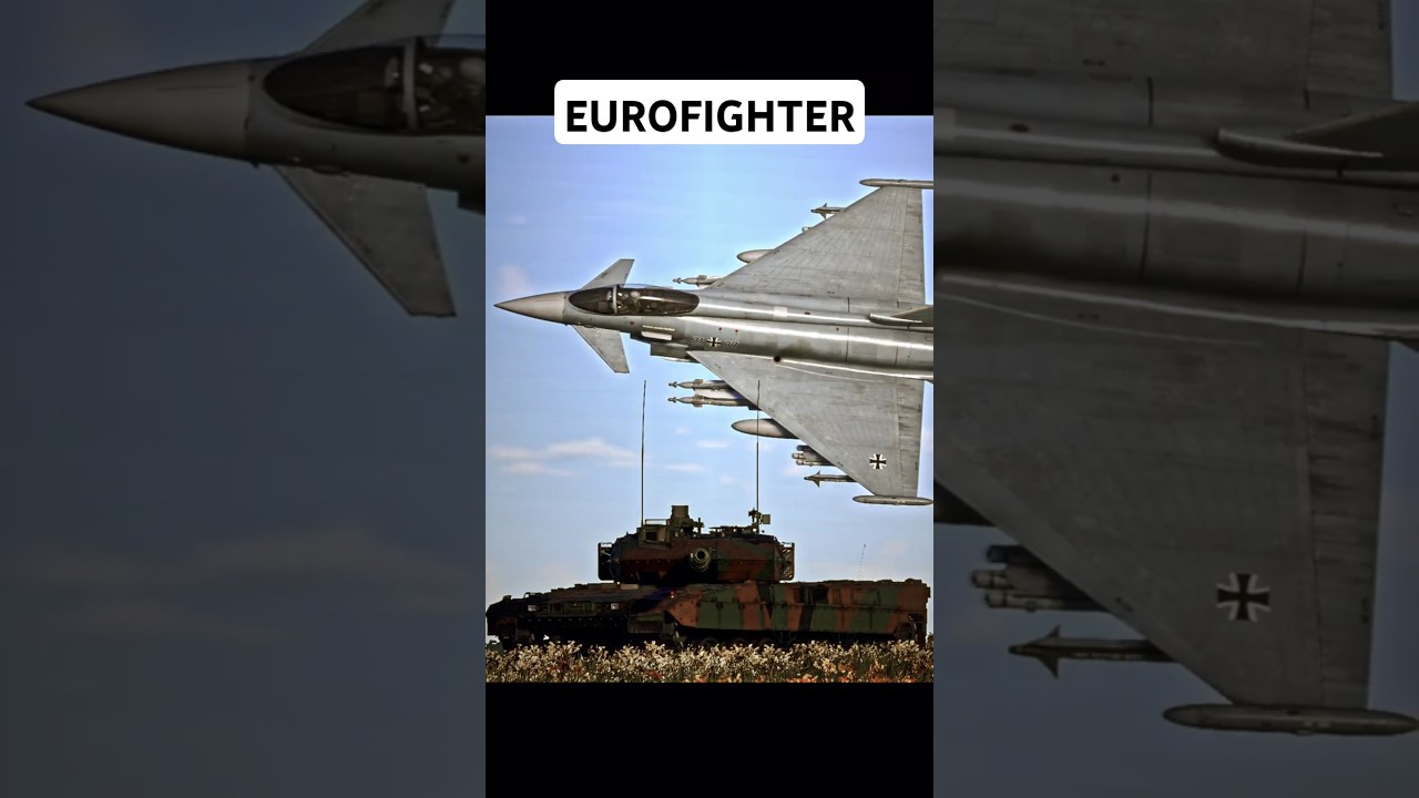 Eurofighter and Leopard 2a7 #warthunder #warthundercinematic #eurofighter #fighterplanes #aviation
