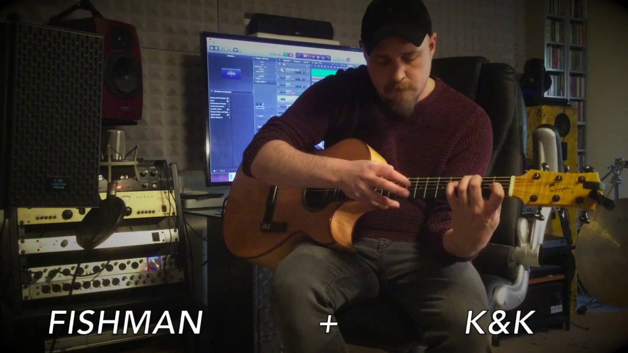 Acoustic Pickup comparison - Fishman Rare Earth Blend, K&K Pure Mini