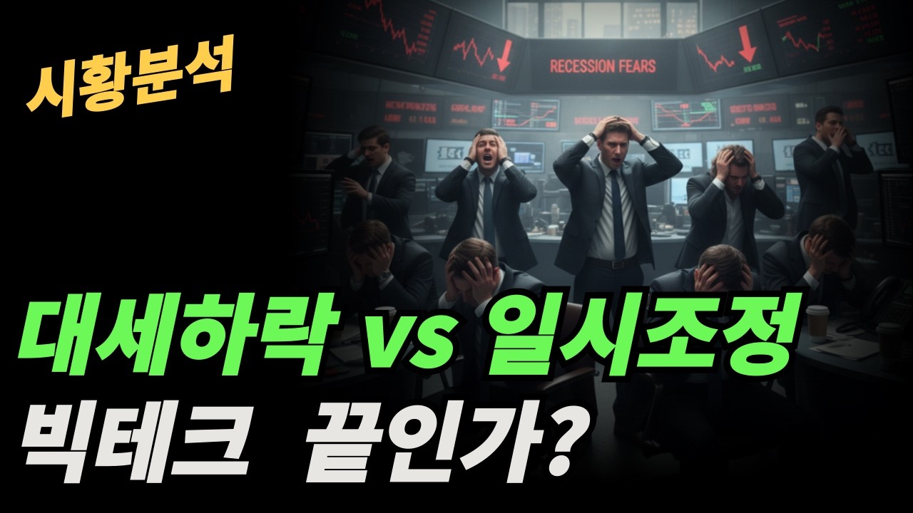 (시황분석) 비트코인 하락이 시장하락 이끄나?
