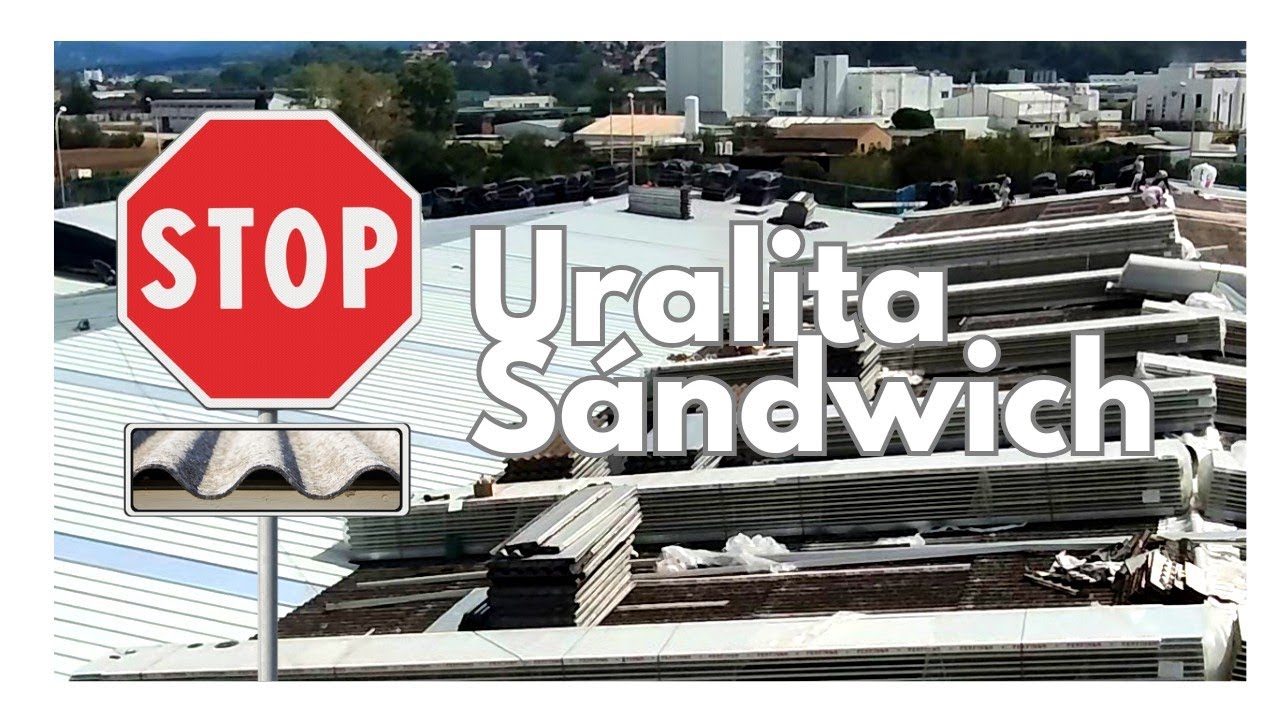 ⚠️​ Paso a Paso como 👷🏻​ Cambiar Tejado Uralita ☢️ por Cubierta Panel Sandwich 🏭 en Nave Industrial