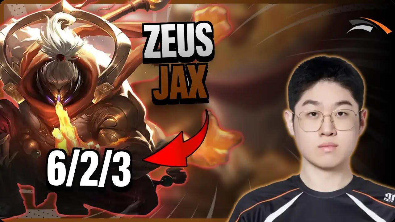 HLE Zeus TOP Jax vs Kennen | 15.11