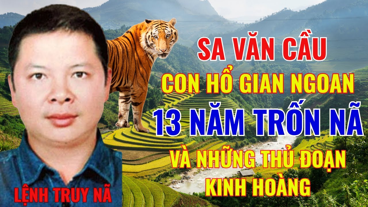 Sa Văn Cầu: 'Con Hổ Gian Ngoan' 13 Năm Trốn N&atilde; &ndash; Thủ Đoạn Kinh Ho&agrave;ng L&agrave;m C&ocirc;ng An 'Ph&aacute;t Đi&ecirc;n'!