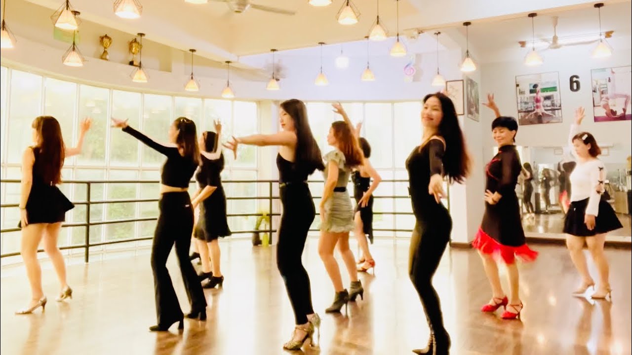 Bachata ViAsi  / Beginner /  CLB Kv Long Thành /  Cô Ngọc Anh