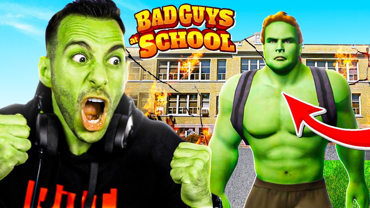 ΑΠΟ ΤΟΥΡΙΣΤΑΣ ΕΓΙΝΑ HULK ΣΤΟ ΣΧΟΛΕΙΟ ΜΟΥ | Bad Guys at School #5