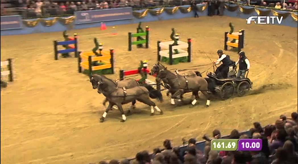 FEI World Cup Driving 2012/13 London Olympia - Boyd Exell 1st Place