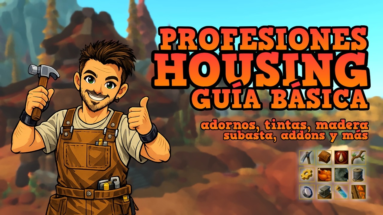 🔨 PROFESIONES - HOUSING 🏰 Conceptos Básicos Y Cómo Empezar