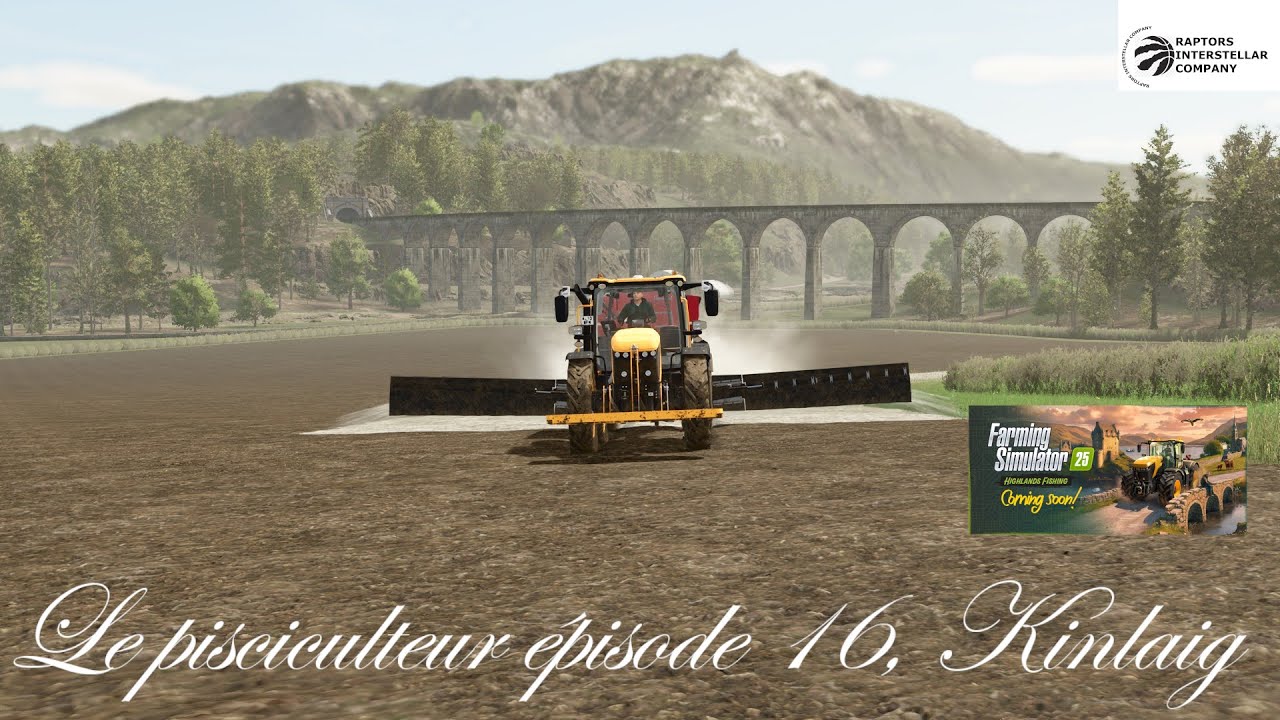 FARMING SIMULATOR 25 Le pisciculteur épisode 16, Highlands Fishing, Kinlaig: Nouveaux champs