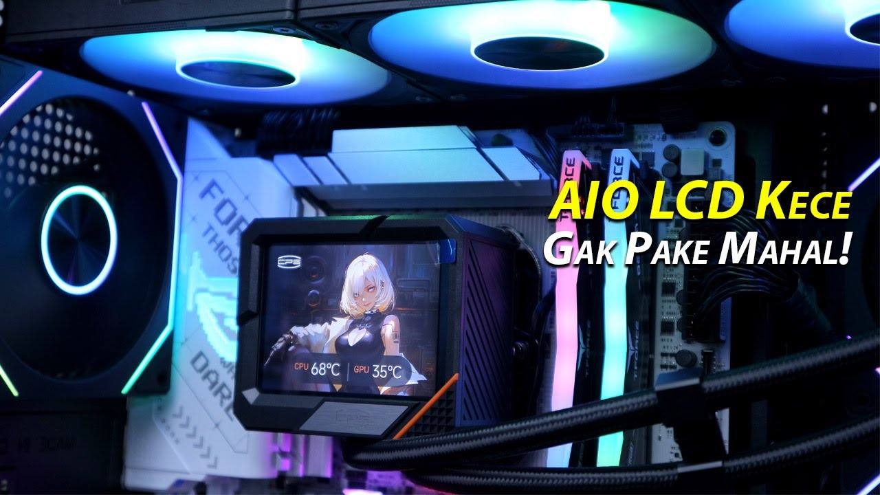 Review PCCooler GT360 ARGB — AIO Liquid Cooler dengan IPS Display Termurah 2025!