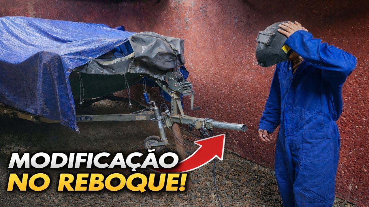 SERA QUE DEU CERTO? Alongamos o reboque do barco de pesca