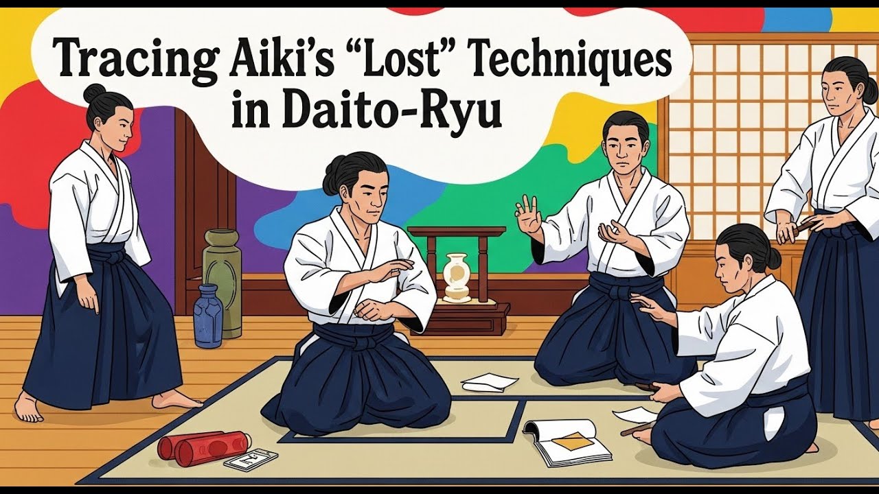 (WATCH NOW) Documentary: Tracing Aiki's "Lost" Techniques in Daito-Ryu