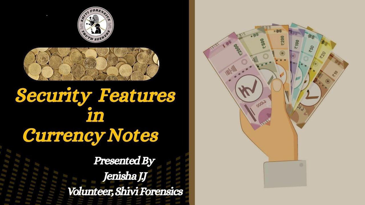 📜 Security Features in Currency Notes | Forensic Examination Explained #video