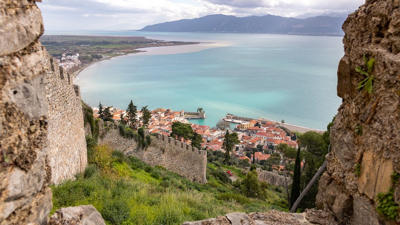 Najlepši pogled u Nafpaktosu // The most beautiful view in Nafpaktos (4K)