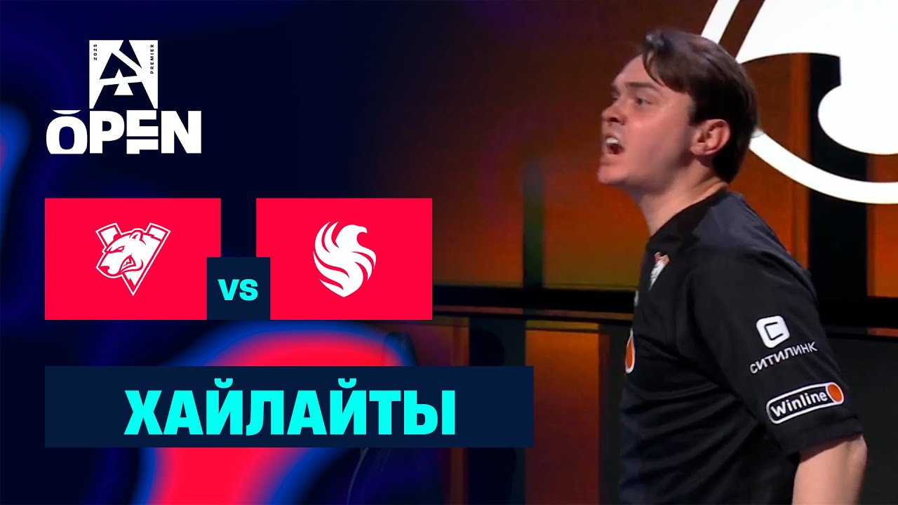 [ХАЙЛАЙТЫ] VIRTUS PRO vs FALCONS | BLAST Open Lisbon 2025 - Групповой этап