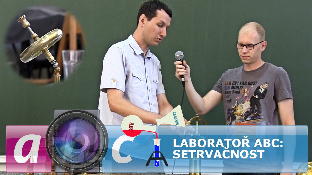 Laboratoř ABC: Gyroskop a setrvačníky
