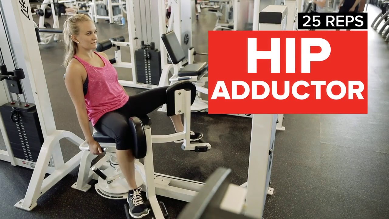 GoodLife Fitness: How to use the Hip Abductor and Adductor