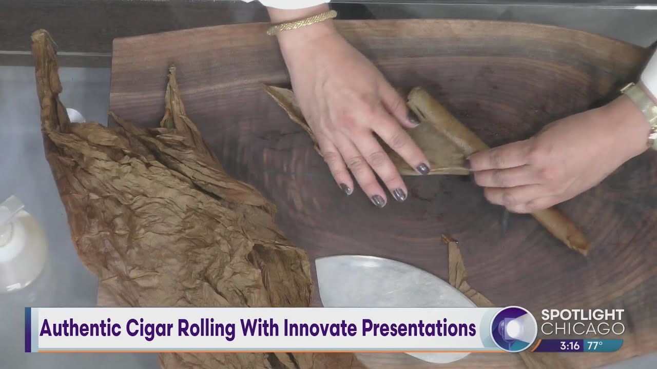 Authentic Cigar Rolling With Innovate Presentations