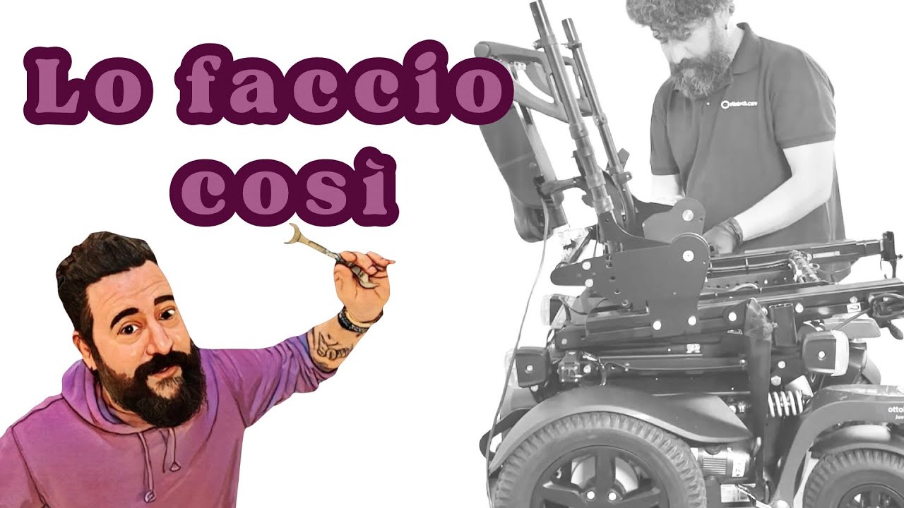 REGOLAZIONE DELLA SEDUTA TELESCOPICA VAS - CARROZZINA ELETTRONICA OTTOBOCK JUVO B5