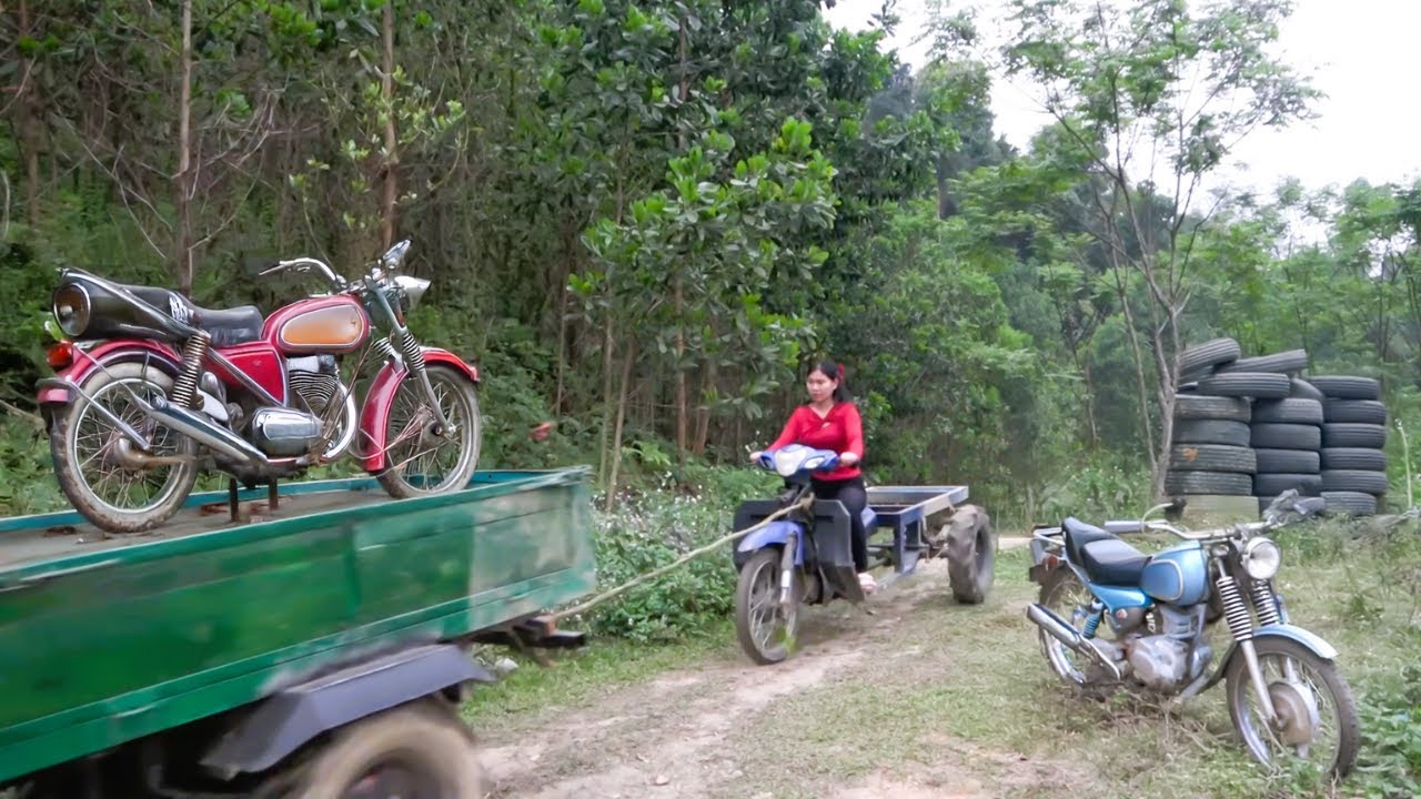 Dedicated Repair of Mechanical Girl: Repair Engine and Make Old 3-Wheeled Work Again